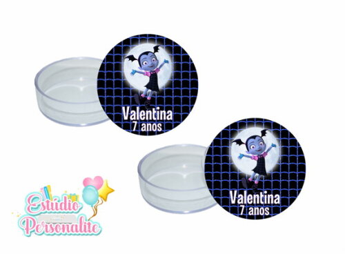 Latinha acrílica Vampirina