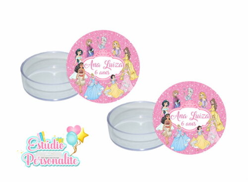Latinha Princesas Disney