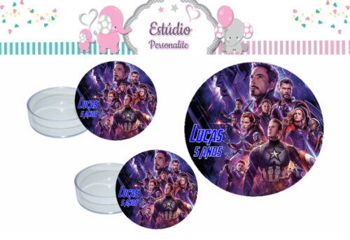 Latinha Vingadores