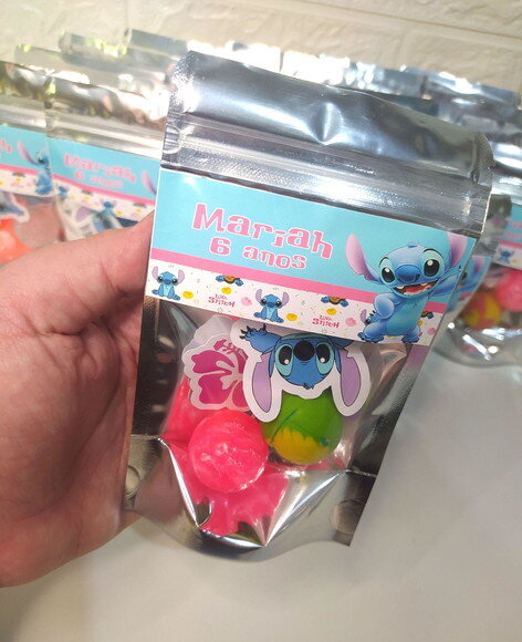 Lembrancinha Bolinha Pula Pula Stitch