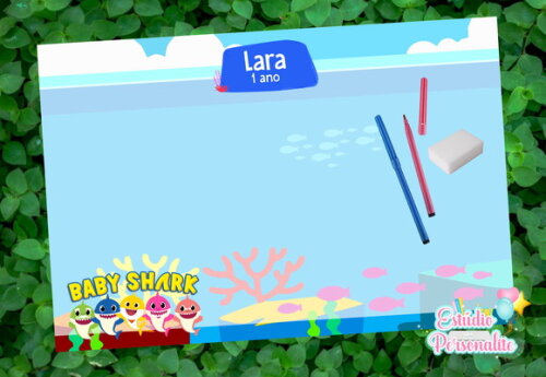 Lousa Baby Shark