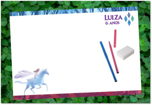 Lousa Frozen 2
