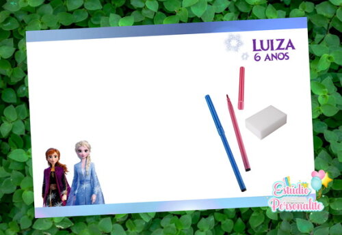 Lousa Frozen 2