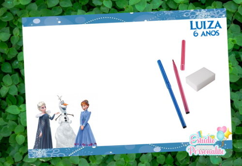 Lousa Frozen 2