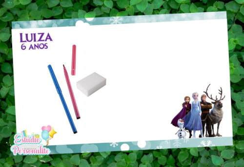 Lousa Frozen 2