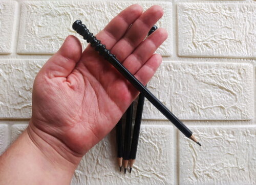 Marca Página + Lápis Varinha Harry Potter