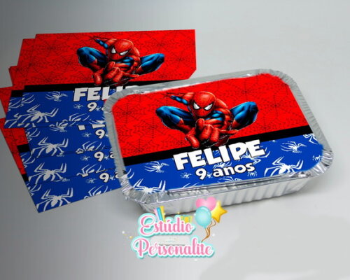 Marmitinha Homem Aranha