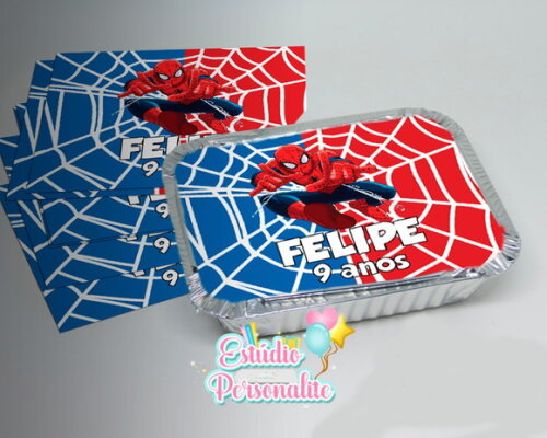Marmitinha Homem Aranha