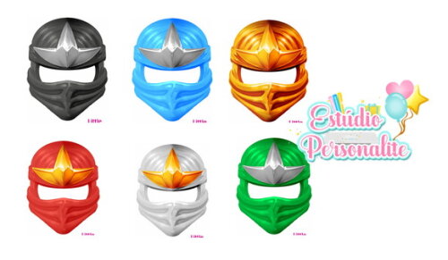Máscaras Ninjago