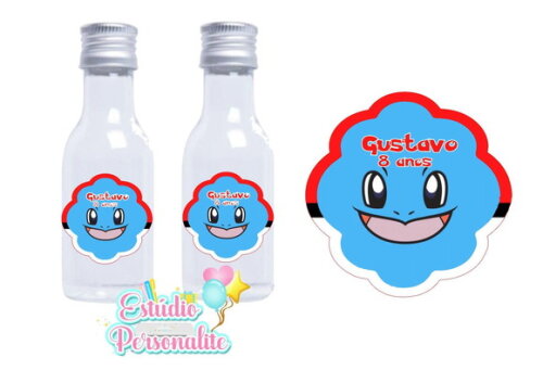 Mini Garrafinha Pokémon
