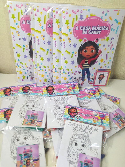 Pedido Personalizado 20 Itens a Casa Mágica da Gabby