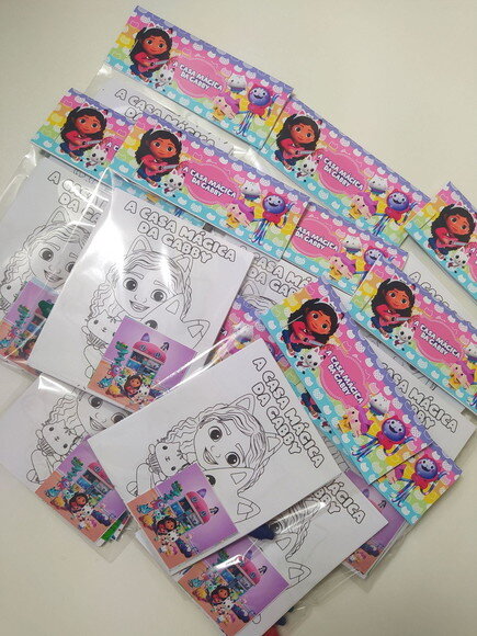 Pedido Personalizado 20 Itens a Casa Mágica da Gabby