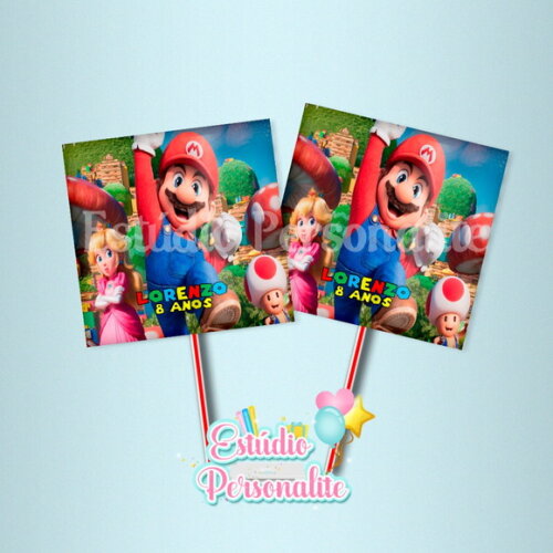Pirulito Super Mario Bros