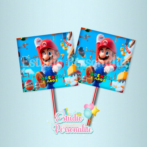 Pirulito Super Mario Bros