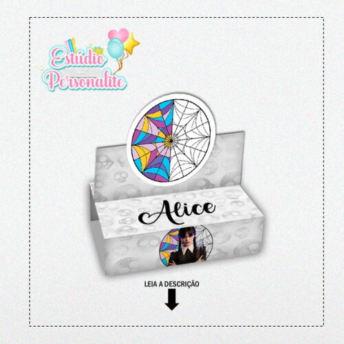 Porta Bis Duplo Wandinha Addams