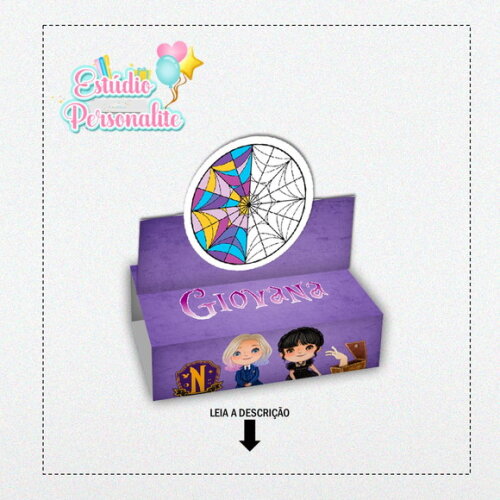 Porta Bis Duplo Wandinha Addams
