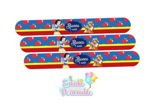 Pulseira Bate Enrola Branca de Neve