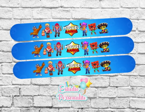 Pulseira Bate Enrola Brawl Stars