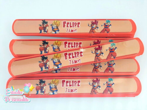 Pulseira Bate Enrola Dragon Ball