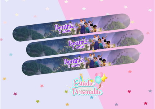 Pulseira Bate Enrola Encanto Disney