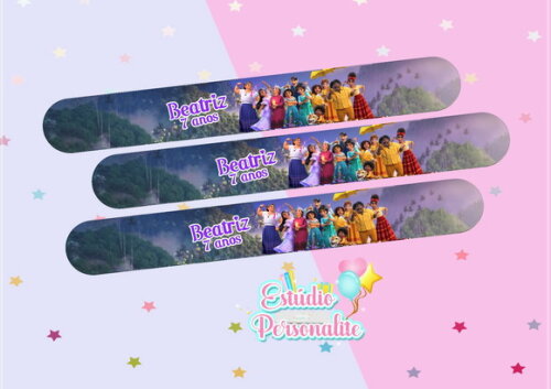 Pulseira Bate Enrola Encanto Disney