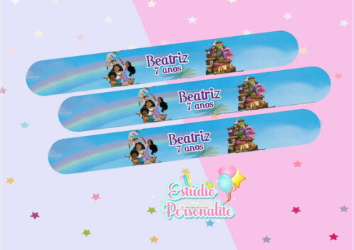Pulseira Bate Enrola Encanto Disney