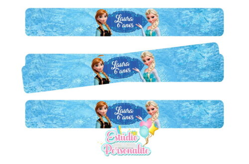 Pulseira Bate Enrola Frozen