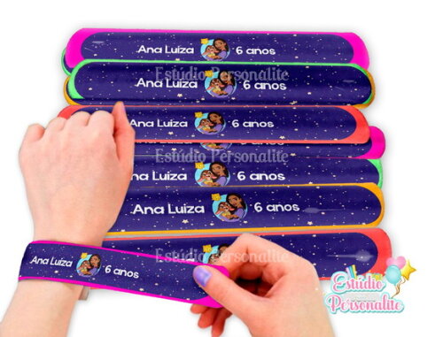 Pulseira Bate Enrola Filme Wish: o Poder dos Desejos
