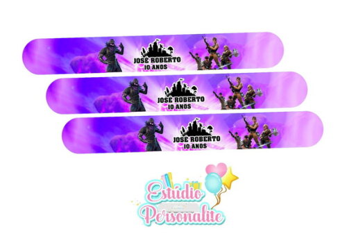 Pulseira Bate Enrola Fortnite