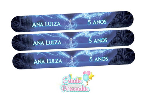 Pulseira Bate Enrola Frozen 2