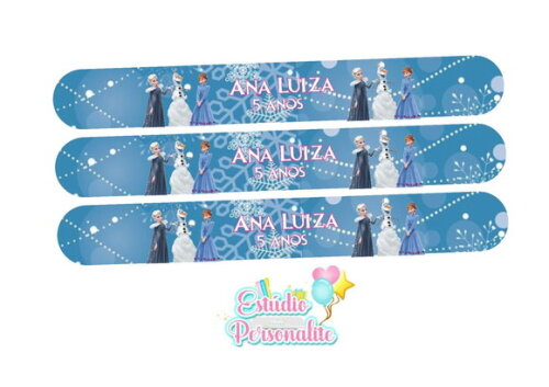Pulseira Bate Enrola Frozen 2