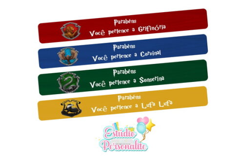 Pulseira Bate Enrola Harry Potter