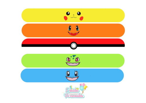 Pulseira Bate Enrola Pokémon