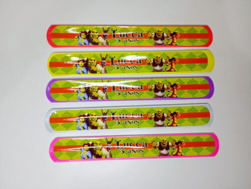 Pulseira Bate Enrola Shrek