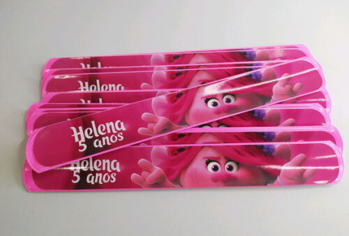 Pulseira Bate Enrola Trolls 2