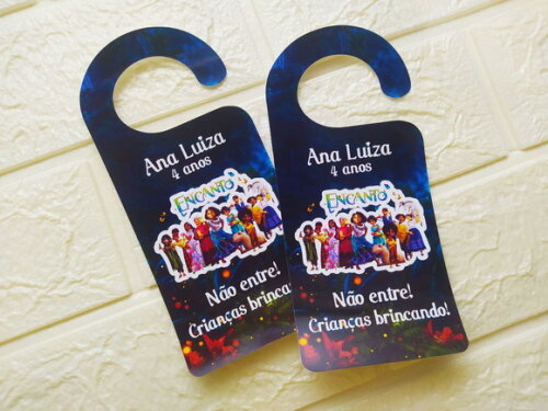 Recado de Porta Encanto Disney