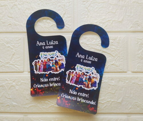 Recado de Porta Encanto Disney