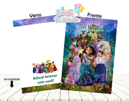 Revista de Colorir 14x10 Encanto Disney
