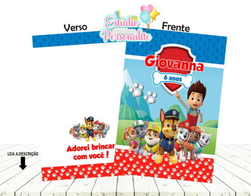 Revista de Colorir 14x10 Patrulha Canina