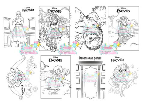 Revista de Colorir Encanto Disney