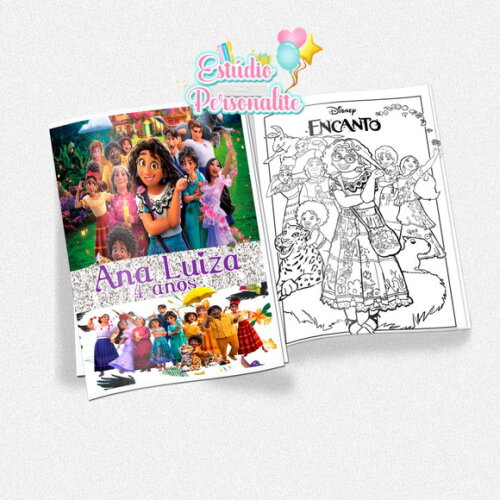 Revista de Colorir Encanto Disney