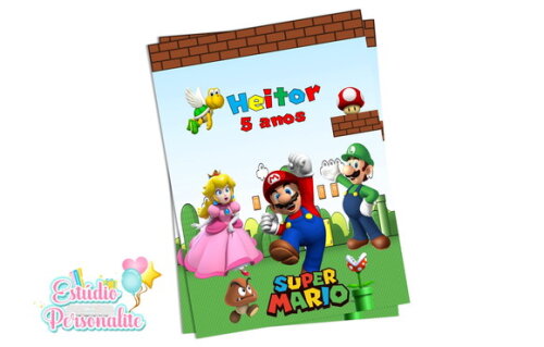 Revista de Colorir Mario Brós