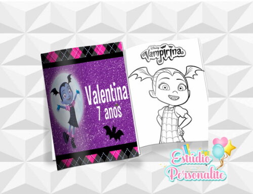 Revista de Colorir Vampirina