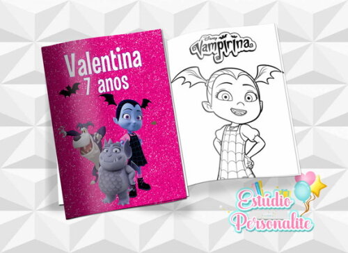 Revista de Colorir Vampirina
