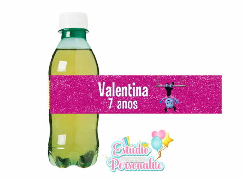 Rótulo adesivo para água Vampirina
