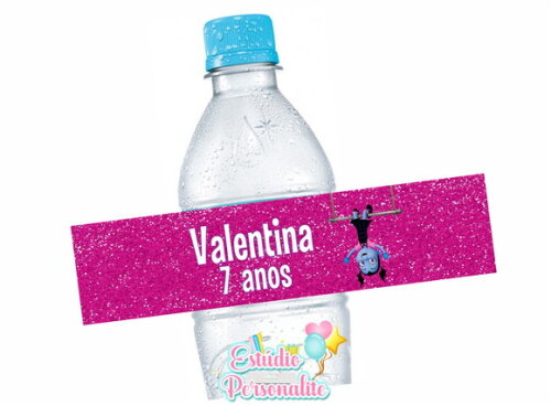 Rótulo adesivo para água Vampirina