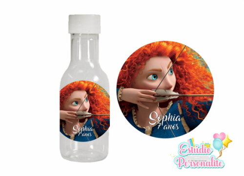 Rótulo adesivo para mini garrfinha Valente