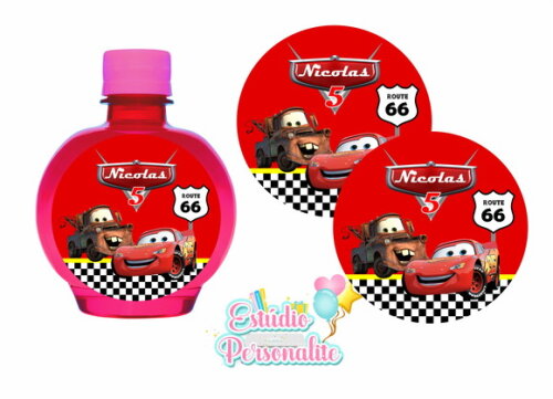 Rótulo P/ Água Ouro Fino Carros