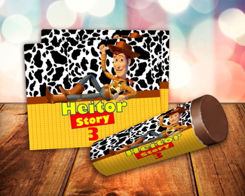 Rótulo para Baton Toy Story