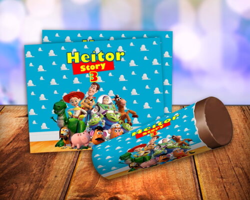 Rótulo para Baton Toy Story